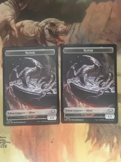 SLIVER Token T 0001 Sliver 0010 Robot Edge of Eternities MTG Card EOE x2 - Image 1