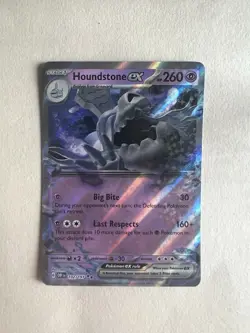 Houndstone ex 102/197 Obsidian Flames Holo Double Rare NM/M - Pokemon Card, 2023 - Image 3