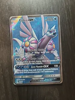 Pokemon Palkia GX TCG Full Art Holo Card 119/131 Sm-Forbidden Light - Image 1