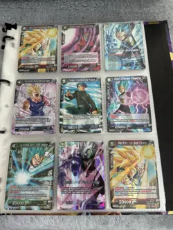 Dragon Ball Z Card Huge Lot Binder Of Foil Holo -180 Cards,SR,SPR,R & More - LP - Image 5