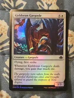 Kjeldoran Gargoyle FOIL Dominaria Remastered MTG Magic - Image 1