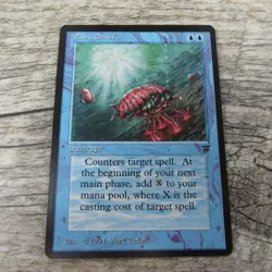 Magic The Gathering MTG Mana Drain Legends 1994 LP Excellent Ungraded - Image 1