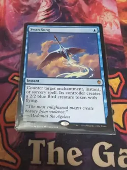 Near Mint!!! Swan Song, MTG Commander - Image 1