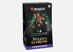 NEW Wilds of Eldraine Commander Deck Virtue and Valor - MTG Magic the Gathering - Image 1