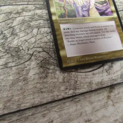 Magic The Gathering MTG Angus Mackenzie Legends 1994 LP Excellent Ungraded - Image 2