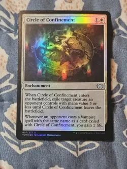 Circle of Confinement FOIL Innistrad: Double Feature Magic MTG - Image 3