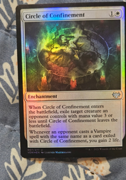 Circle of Confinement FOIL Innistrad: Double Feature Magic MTG - Image 4