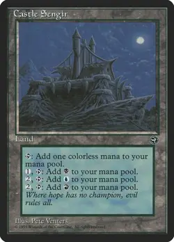 Castle Sengir -MP Homelands MTG - Image 1