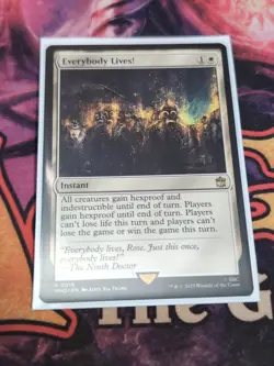 NEAR MINT!!! Everybody Lives! MTG Doctor Who - Image 1