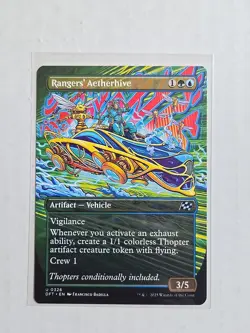 Rangers' Aetherhive - Aetherdrift - NM - MTG Magic - Uncommon - Vehicle - Image 1