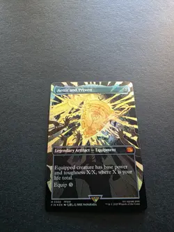 Aettir and Priwen - Foil - Borderless MTG Final Fantasy M/NM 0350 - Image 1