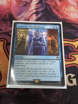 NEAR MINT!!! Quantum Misalignment MTG Doctor Who - Image 1