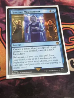 NEAR MINT!!! Quantum Misalignment MTG Doctor Who - Image 3