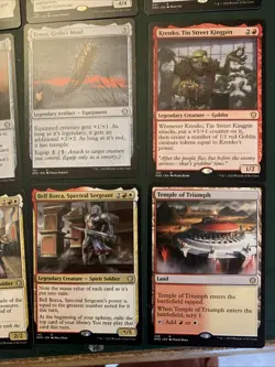 Mtg Red/white Small Bundle - Lands, Magus Of The Wheel, Display Of Power Etc - Image 2