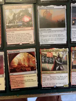 Mtg Red/white Small Bundle - Lands, Magus Of The Wheel, Display Of Power Etc - Image 3