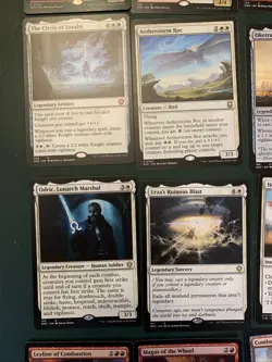 Mtg Red/white Small Bundle - Lands, Magus Of The Wheel, Display Of Power Etc - Image 5