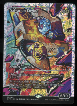 Salvation Engine - Fractured Foil - Showcase - MTG Aetherdrift - RareCo - Image 1