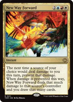 Foil - New Way Forward - 211 / NM / English MTG - Image 1