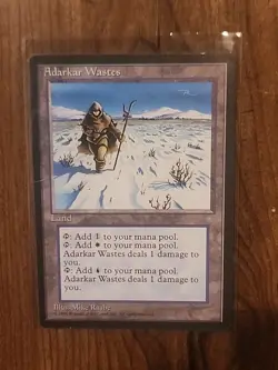 MTG Magic The Gathering: Ice Age: Adarkar Wastes Rare - LP Unplayed Near Mint - Image 1
