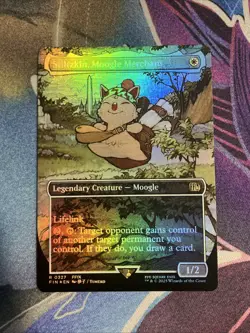 Stiltzkin, Moogle Merchant (Borderless Foil) Final Fantasy MTG English - Image 1