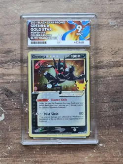 Greninja Gold Star SWSH144 Pokemon Celebrations 25th Anniversary ACE 9 MINT - Image 1