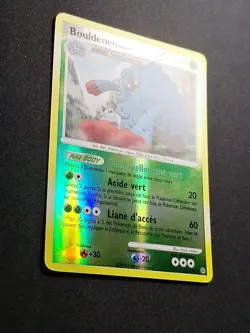 EXCELLENT NEAR MINT Bouldeneu 29/100 Reverse DP Tempete Carte Pokemon FR - Image 3