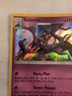 Holo Foil Salazzle # 47/111 Crimson Invasion Set Pokemon Cards PSA 9 MINT - Image 2