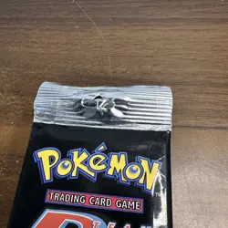 Vintage Pokemon Team Rocket Unlimited Booster Pack Hanger WOTC 2000 - Image 2