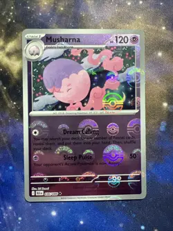 Pokemon TCG S&V Black Bolt: Musharna 036/086 - Pokeball - Image 1