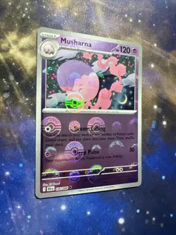Pokemon TCG S&V Black Bolt: Musharna 036/086 - Pokeball - Image 2
