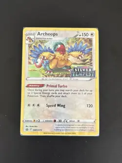 Archeops SWSH272 Silver Tempest Pokemon Promo Build & Battle Deck Stamped SEALED - Image 1