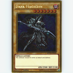 Yugioh Dark Magician MVP1-ENG54 1st Edition Gold Rare Holo - NM 💎 - Image 1