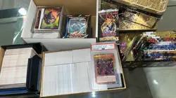 YUGIOH 1ST EDITION STARLIGHT RARE PSA 9 + Sealed BONUS items! Booster packs, etc - Image 1