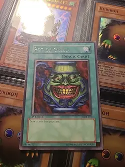 LOB-119 1st Edition Pot Of Greed Yugioh! - Image 1