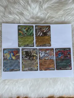 2025 Pokemon TCG Black Bolt & White Flare ex RR Holo Card Lot Of 6 Japanese - Image 1