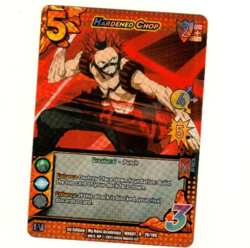 Hardened Chop Foil MHA01 My Hero Academia 1st Edition 2021 UniVersus Card - Image 1