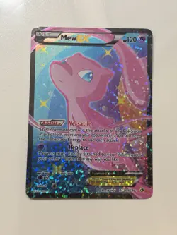 Pokemon Card Mew EX Holo Ultra Rare RC24/RC25 Legendary Treasures Full Art CCG - Image 1