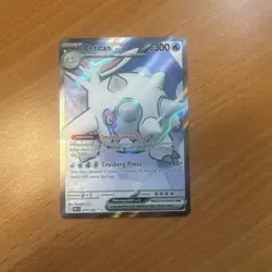 Pokemon TCG Cetitan EX Destined Rivals Full Art Holo Card 210/182 - Image 1