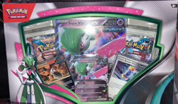 Pokemon TCG Iron Valiant Ex Card Box 4 Booster Packs Trading Cards NEW/SEALED - Image 2