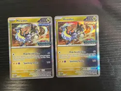 Miraidon SVP 092 SV5 Temporal Forces Pre-Release Stamped Pokemon Card Promo - Image 1