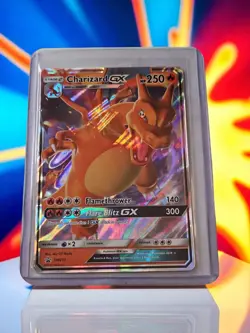 🔥Pokemon Card TCG - Charizard GX SM211 Black Star Promo Sun & Moon - Image 1