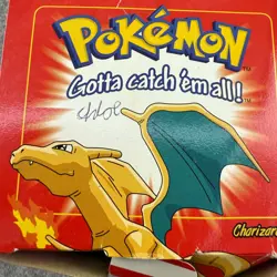 Pokemon Burger King Charizard 23K Gold Plated Trading Card Poke Ball Box COA - Image 4