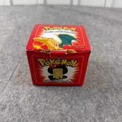 Pokemon Burger King Charizard 23K Gold Plated Trading Card Poke Ball Box COA - Image 3