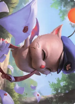 Delivery Moogle Art Card, #1, Art Series: FINAL FANTASY, S - NM - Image 1