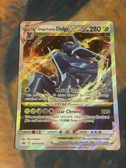 Origin Forme Dialga VSTAR SWSH256 SWSH: Sword & Shield Promo Cards Holo - Image 1