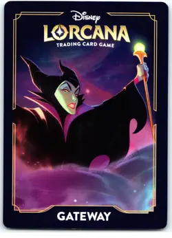 Maleficent Gateway SHIMMERING SKIES Insert 2024 Disney Lorcana Art Card - Image 1