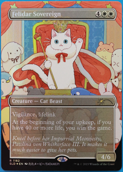 Felidar Sovereign (Secret Lair Promo) FOIL NM MTG MAGIC CARD (499893) ABUGames - Image 1