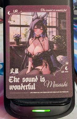 Musashi Azur Lane UR-20 YiYiBuShe Goddess Story Anime Waifu Card - Image 1