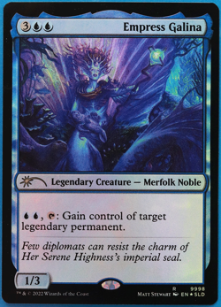 Empress Galina (Secret Lair Promo) FOIL NM MTG CARD (499892) ABUGames - Image 1