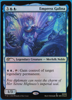 Empress Galina (Secret Lair Promo) FOIL NM MTG CARD (499891) ABUGames - Image 1